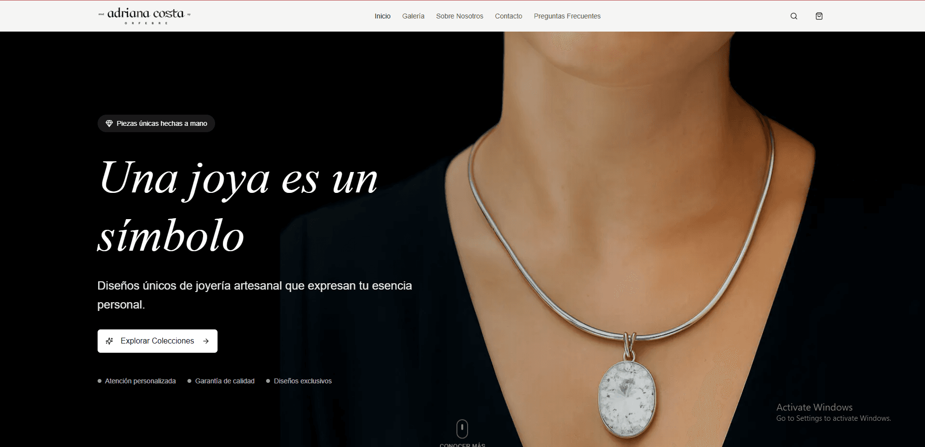 E-commerce - Homepage