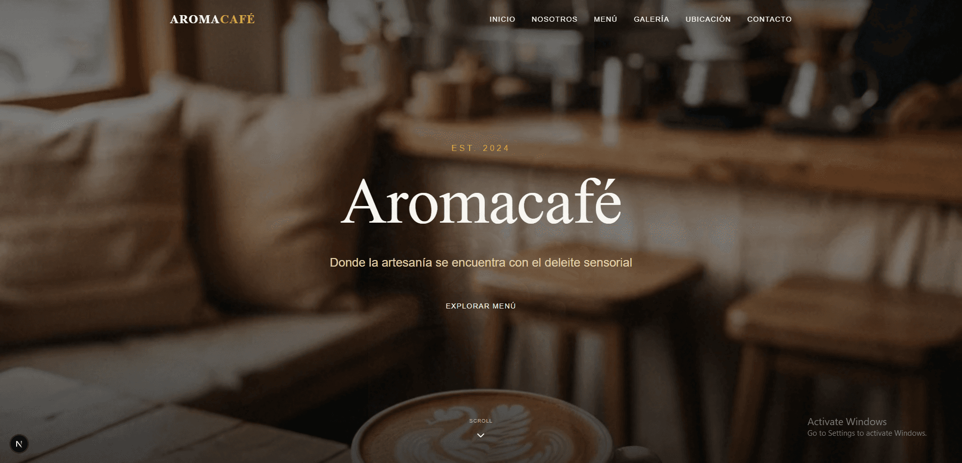 Corporate Identity - Homepage