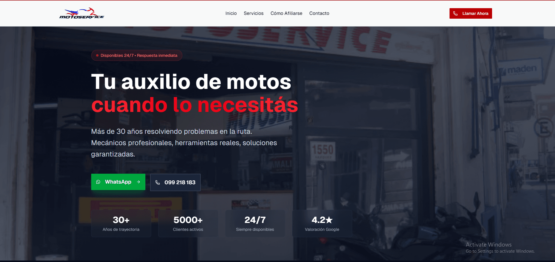 Corporate Identity - Homepage