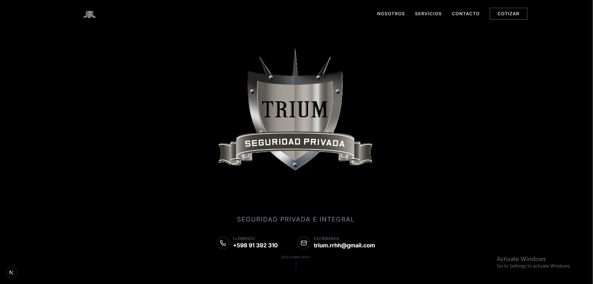 Corporate Identity - Homepage